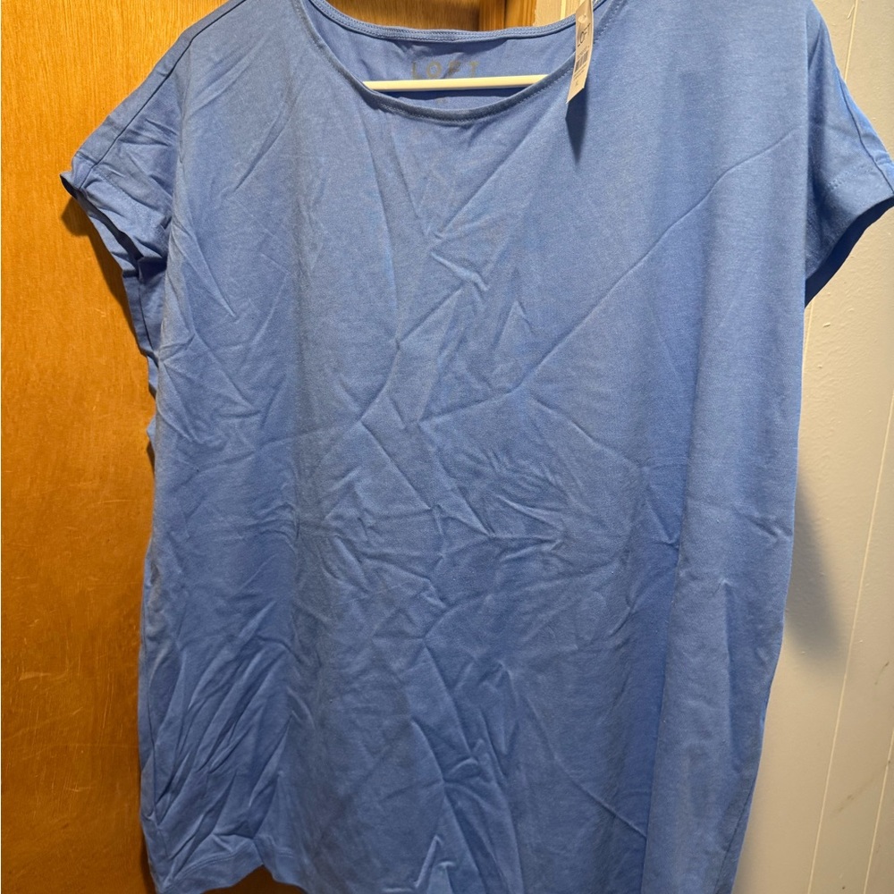 LOFT Light Blue Top